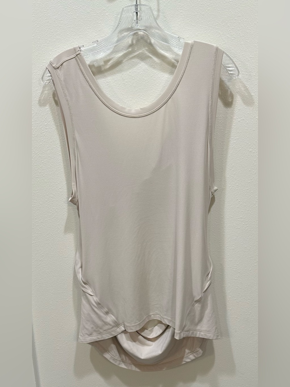 Lululemon Cream Athletic Tank Top